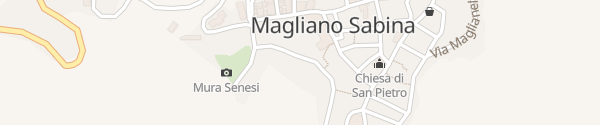Karte Via delle Fontanelle Magliano Sabina
