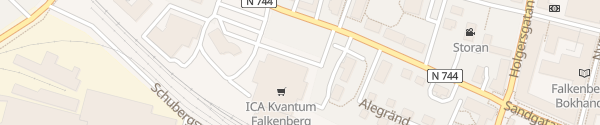 Karte ICA Falkenberg