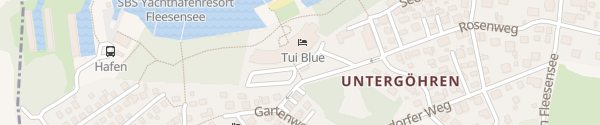 Karte Tui Blue Fleesensee Göhren-Lebbin