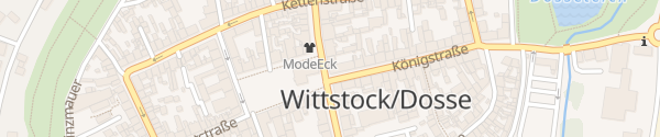 Karte Gröperstraße Wittstock/Dosse