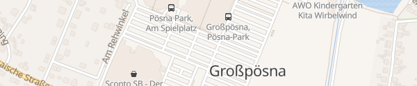 Karte Pösna Park Großpösna