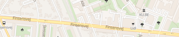 Karte Flintholm Alle Frederiksberg