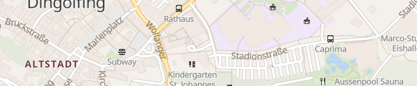 Karte Stadthalle Dingolfing
