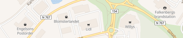 Karte Lidl Falkenberg