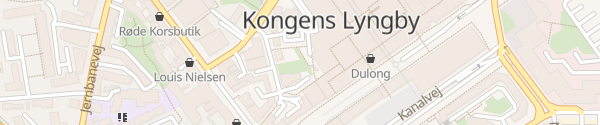 Karte Supercharger Lyngby Storcenter Kongens Lyngby