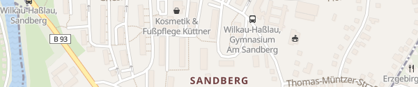 Karte Griesheimer Straße Wilkau-Haßlau