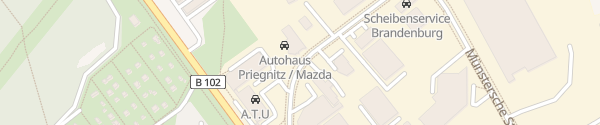 Karte Autohaus Priegnitz Brandenburg an der Havel