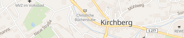 Karte Ladelaterne 
 Bahnhofstraße 4 Kirchberg