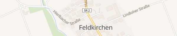Karte Hauptstraße Feldkirchen