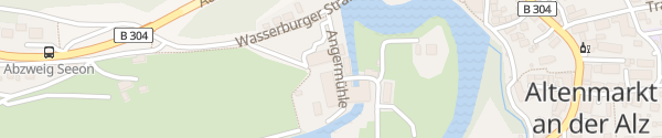 Karte Angermühle Landgasthof Altenmarkt an der Alz