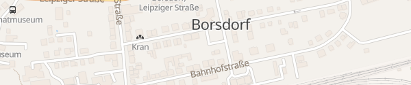 Karte Rathausplatz Borsdorf