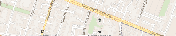 Karte E.ON Sankt Thomas Alle Frederiksberg