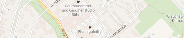 Karte Edeka Simmel-Markt Glauchau