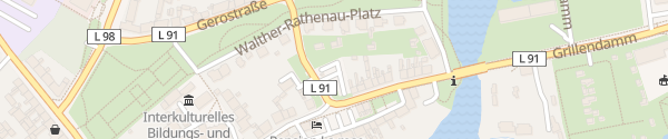 Karte Parkplatz Ziegelstraße Brandenburg an der Havel