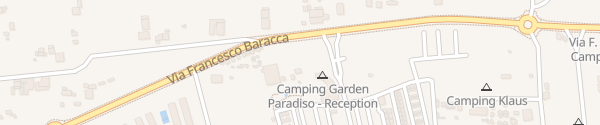 Karte Camping Village Garden Paradiso Cavallino-Treporti