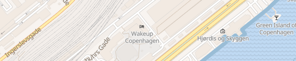 Karte Tivoli Hotel København