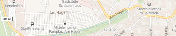 Karte Festplatz Am Hagen Straubing