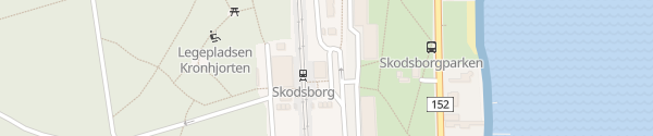 Karte Bahnhof Skodsborg