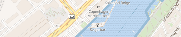 Karte Marriott Hotel København