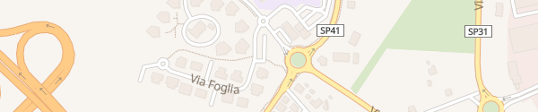 Karte Via Foglia Rimini