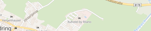 Karte Kuhotel by Rilano Waidring