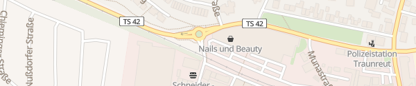 Karte McDonald‘s Traunreut