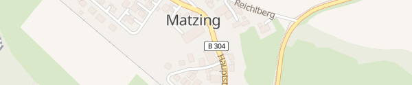 Karte Hauptstraße Matzing Traunreut