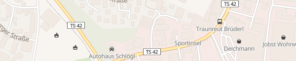 Karte Mer Autohaus Schlögl Traunreut