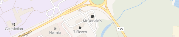 Karte McDonald's Arvika