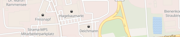 Karte Hagebaumarkt Straubing