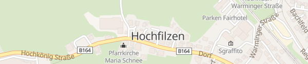 Karte Gemeindeamt Hochfilzen