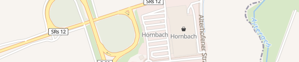 Karte Hornbach Straubing