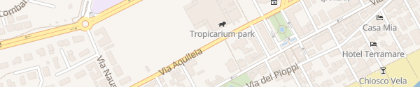 Karte PalaInvent / Tropicarium Park Lido di Jesolo