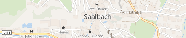 Karte Hotel Saalbacher Hof Saalbach