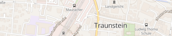 Karte Tiefgarage Bahnhof Traunstein