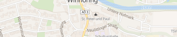 Karte Rathaus Winhöring