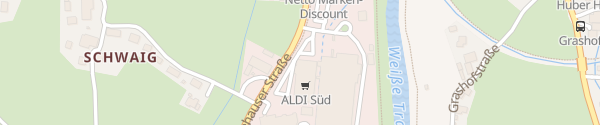 Karte ALDI Süd Ruhpolding