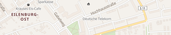 Karte Hochhausstraße Eilenburg