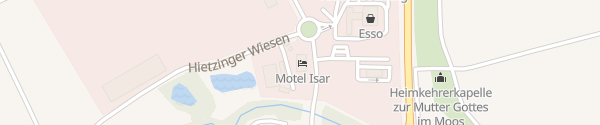 Karte Motel Isar Pilsting