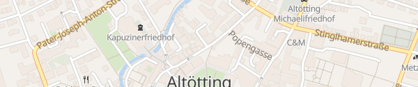 Karte E-Bike Station: Der Andechser im Schex Altötting