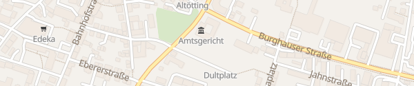 Karte Parkplatz Dultplatz Altötting
