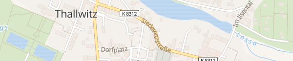 Karte Dorfplatz Thallwitz