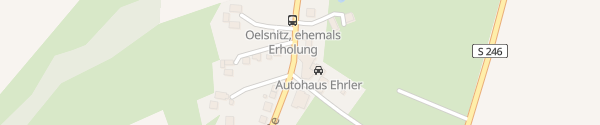 Karte Autohaus Ehrler Oelsnitz/Erzgebirge