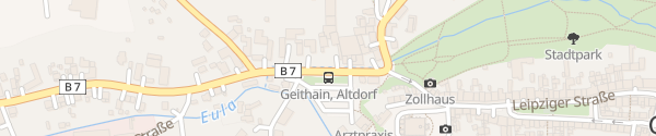 Karte Altenburger Straße Geithain