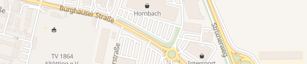 Karte Hornbach Altötting
