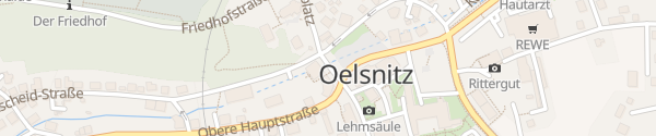 Karte Rathaus Oelsnitz/Erzgebirge