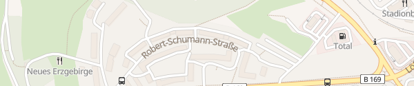 Karte Robert-Schumann-Straße Aue-Bad Schlema