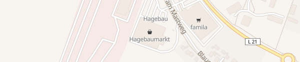 Karte Hagebaumarkt Barth