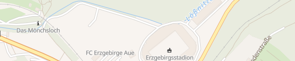 Karte Erzgebirgsstadion Aue-Bad Schlema