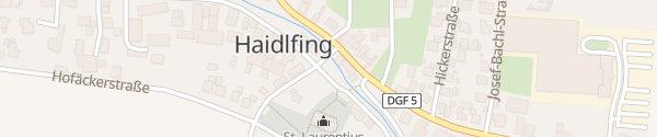 Karte Pfarrer-Moser-Platz Haidlfing Wallersdorf